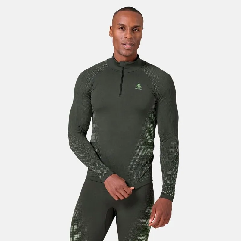 Odlo  Performance Warm Eco ½ Zip - Mutande - Uomo