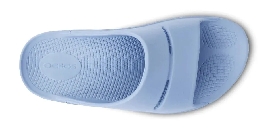 Oofos Ooahh Recovery Slide Sandal - Neptune Blue