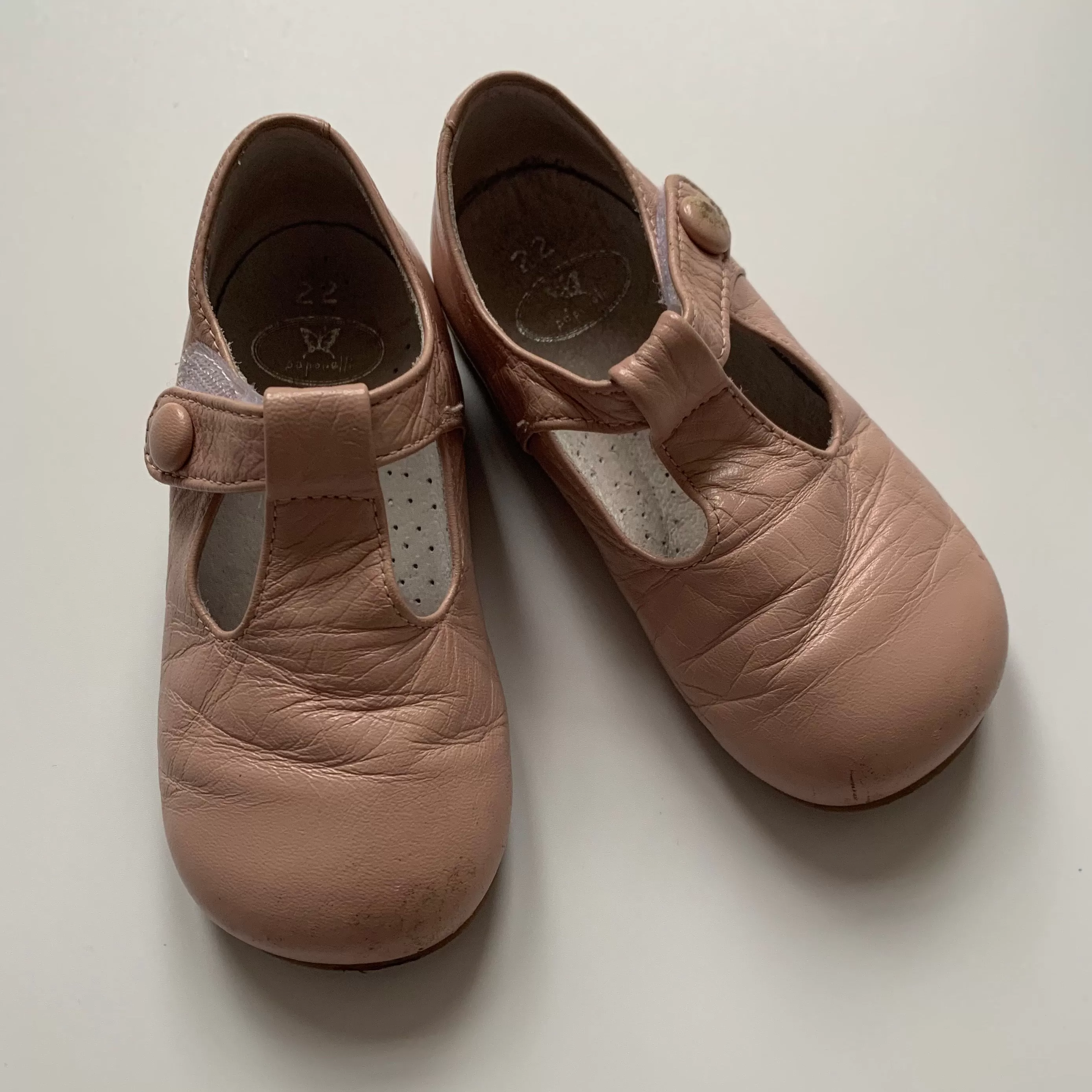 Papouelli Pink Shoes: Size 22