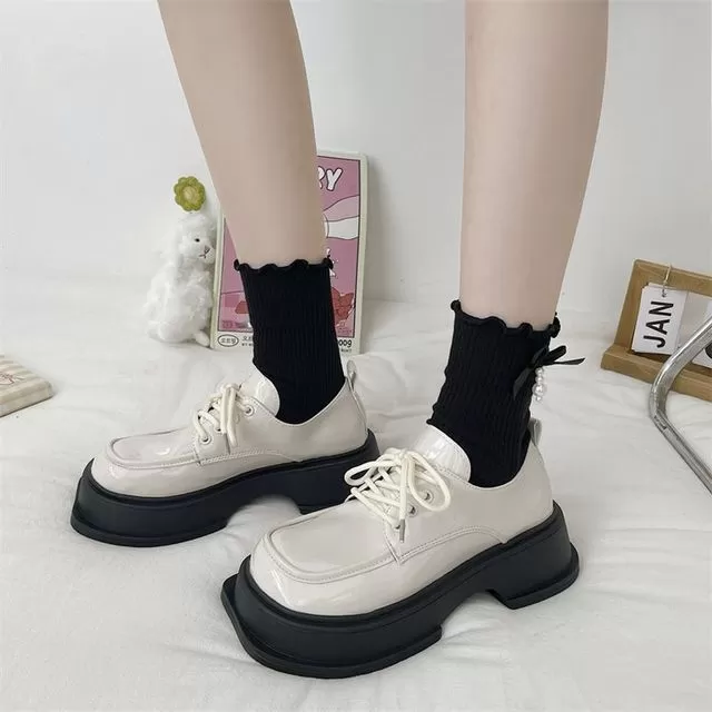 Platform Lace-Up Shoes BL26