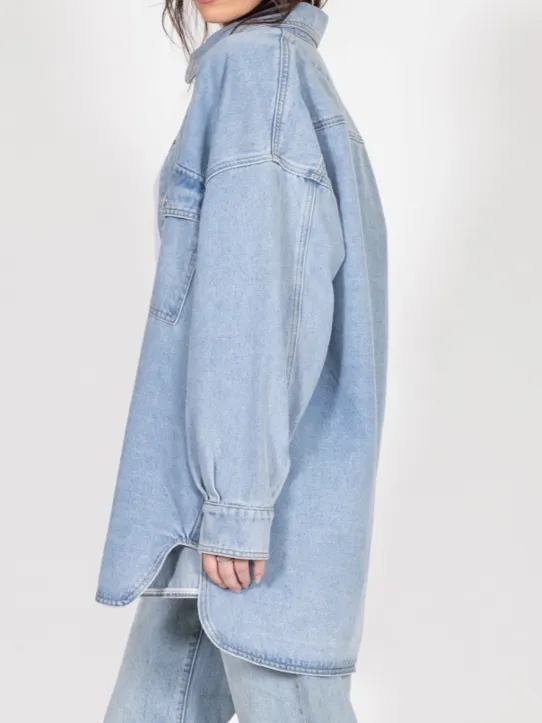 **PRESALE** BRUNETTE THE LABEL Oversized Denim Jacket / Shirt Dress