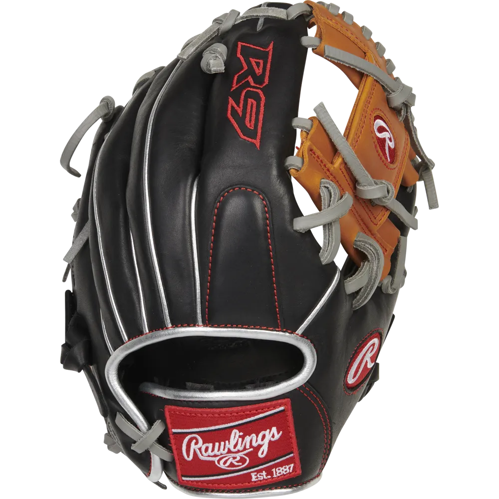 Rawlings R9 11.25 ContoUR Baseball Glove: R91125U-2BT