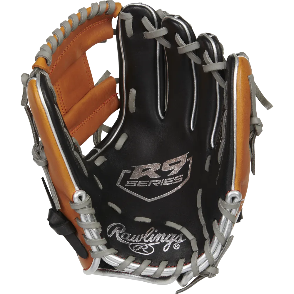 Rawlings R9 11.25 ContoUR Baseball Glove: R91125U-2BT