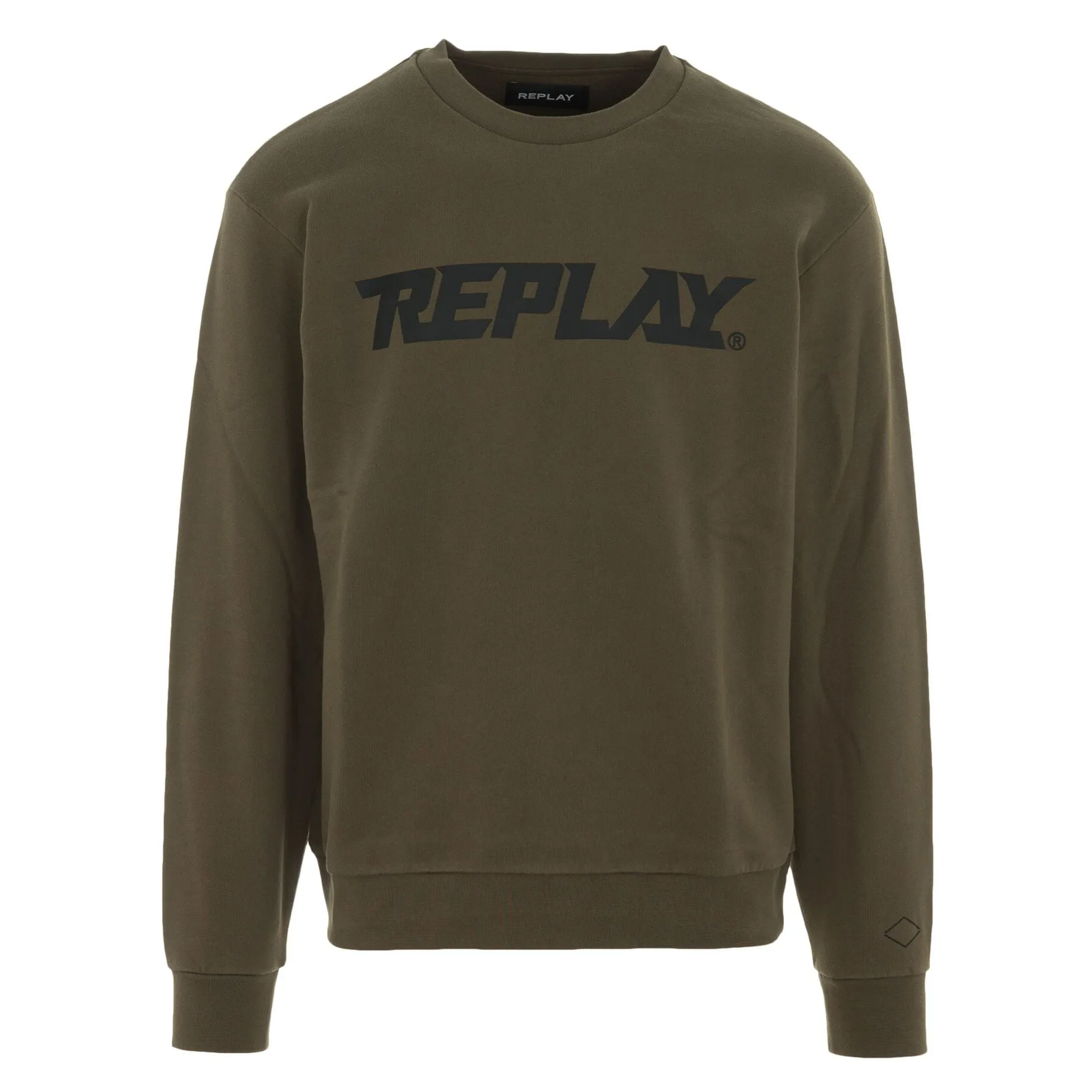 Replay M6705 21842 Sweat Top 928 Olive