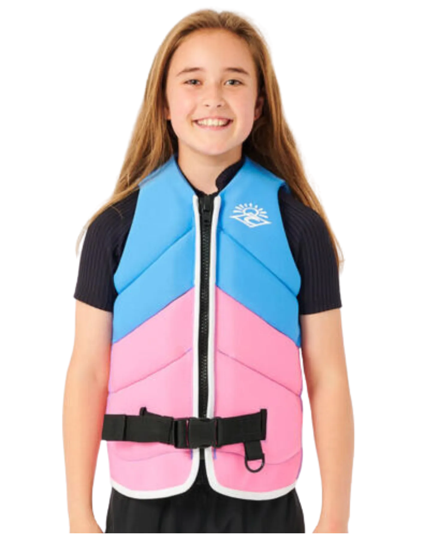 Rip Curl Girls' D Patrol Buoy Vest - Light Blue - 2024