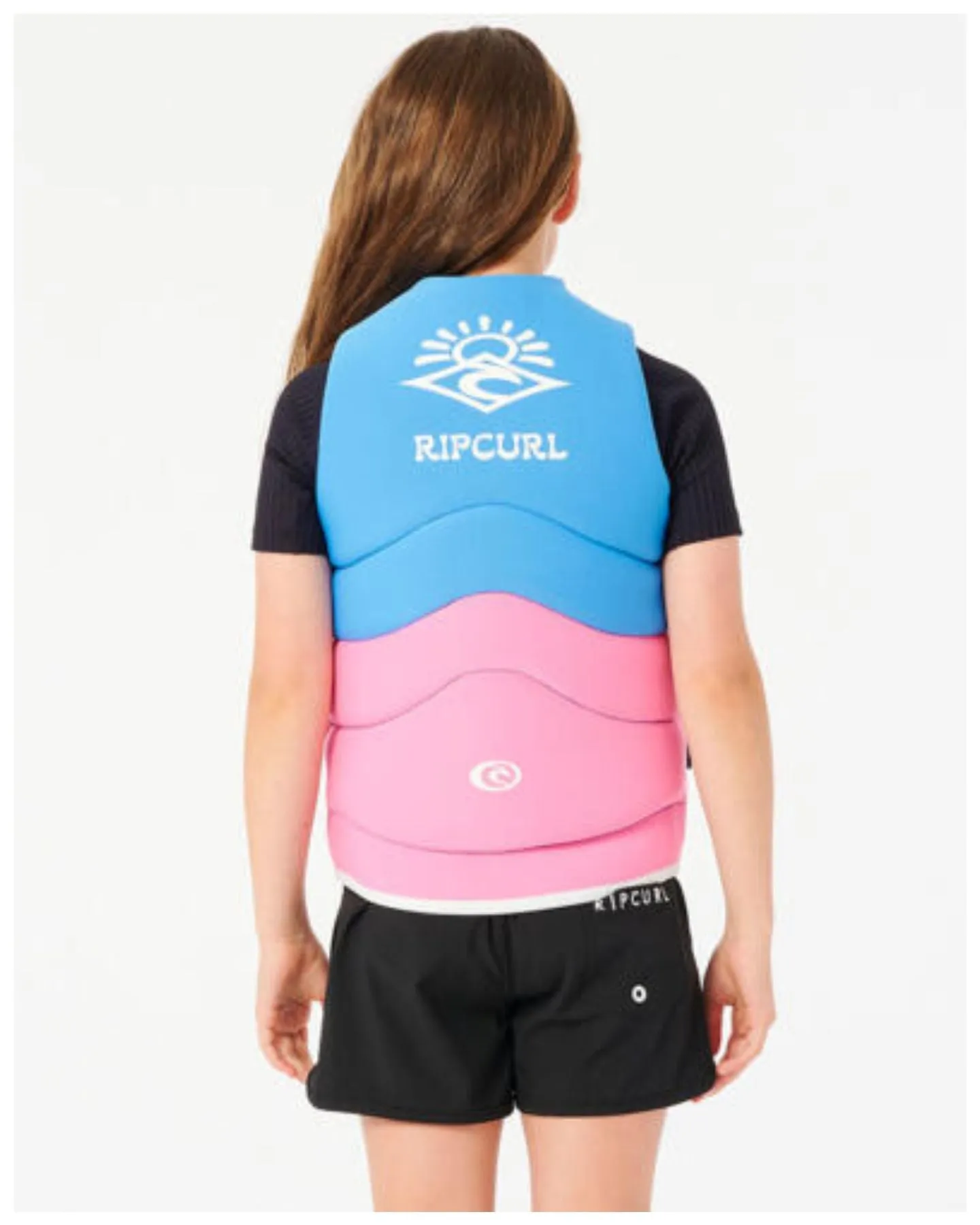 Rip Curl Girls' D Patrol Buoy Vest - Light Blue - 2024