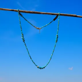 SABINA TURQUOISE BEADED NECKLACE