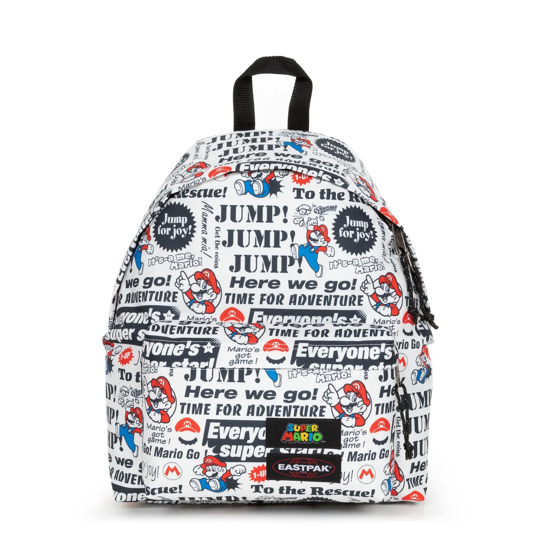 SAC EASTPAK PADDED PAK'R SUPER MARIO NEWSPAPER