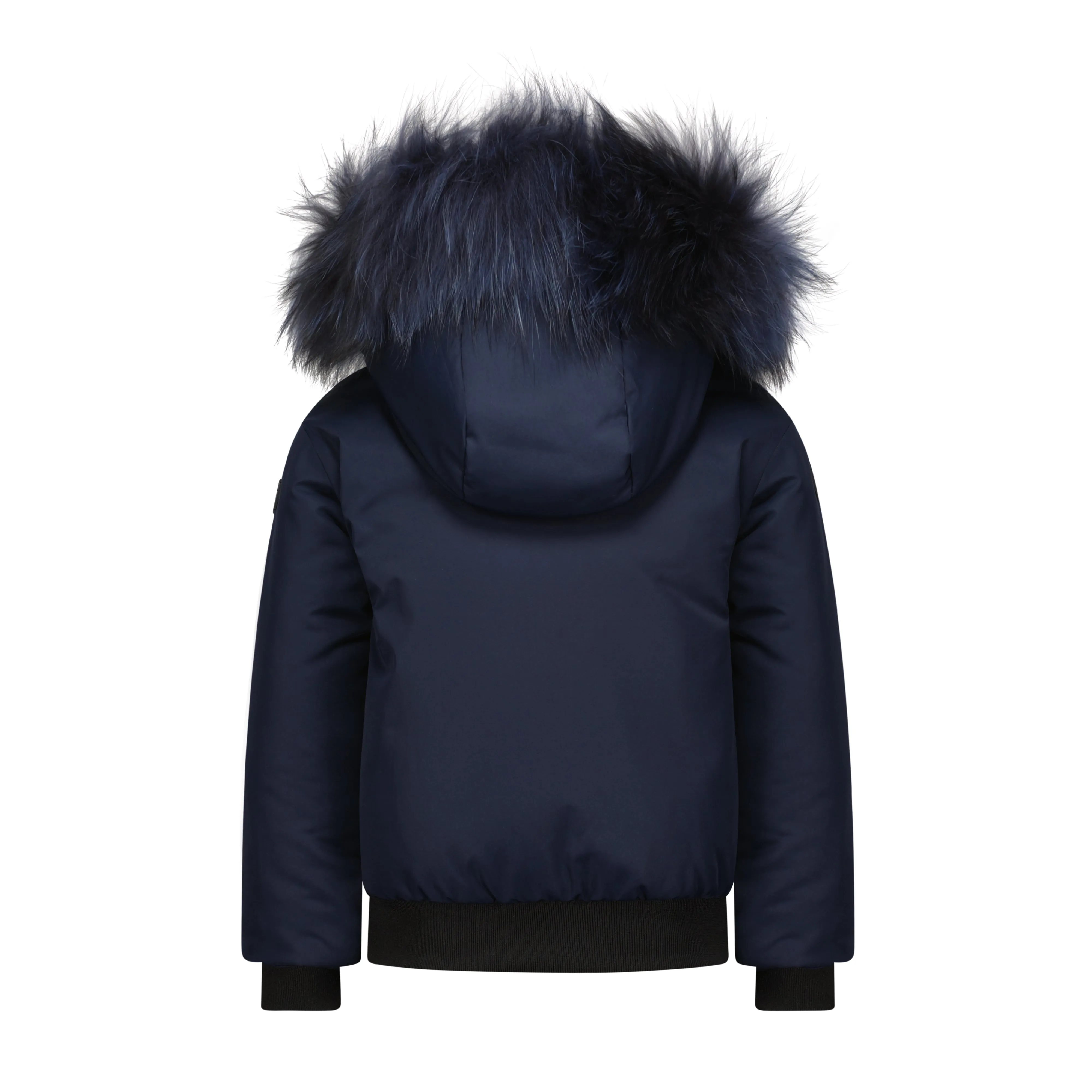 Scotch Bonnet Boy's Classic Bonber Jacket w/ Fur Hood