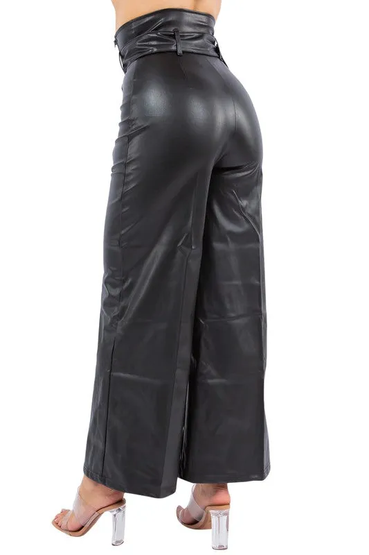 SEXY PU LEATHER PANTS