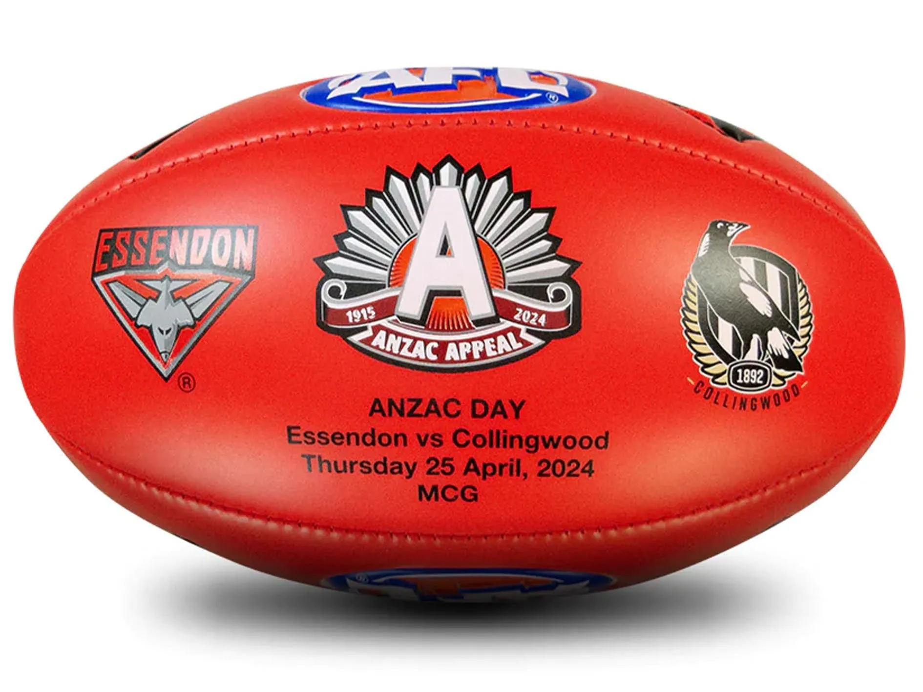 Sherrin AFL ANZAC Day 2024 Super Soft Touch Football  4291/ANZ/24