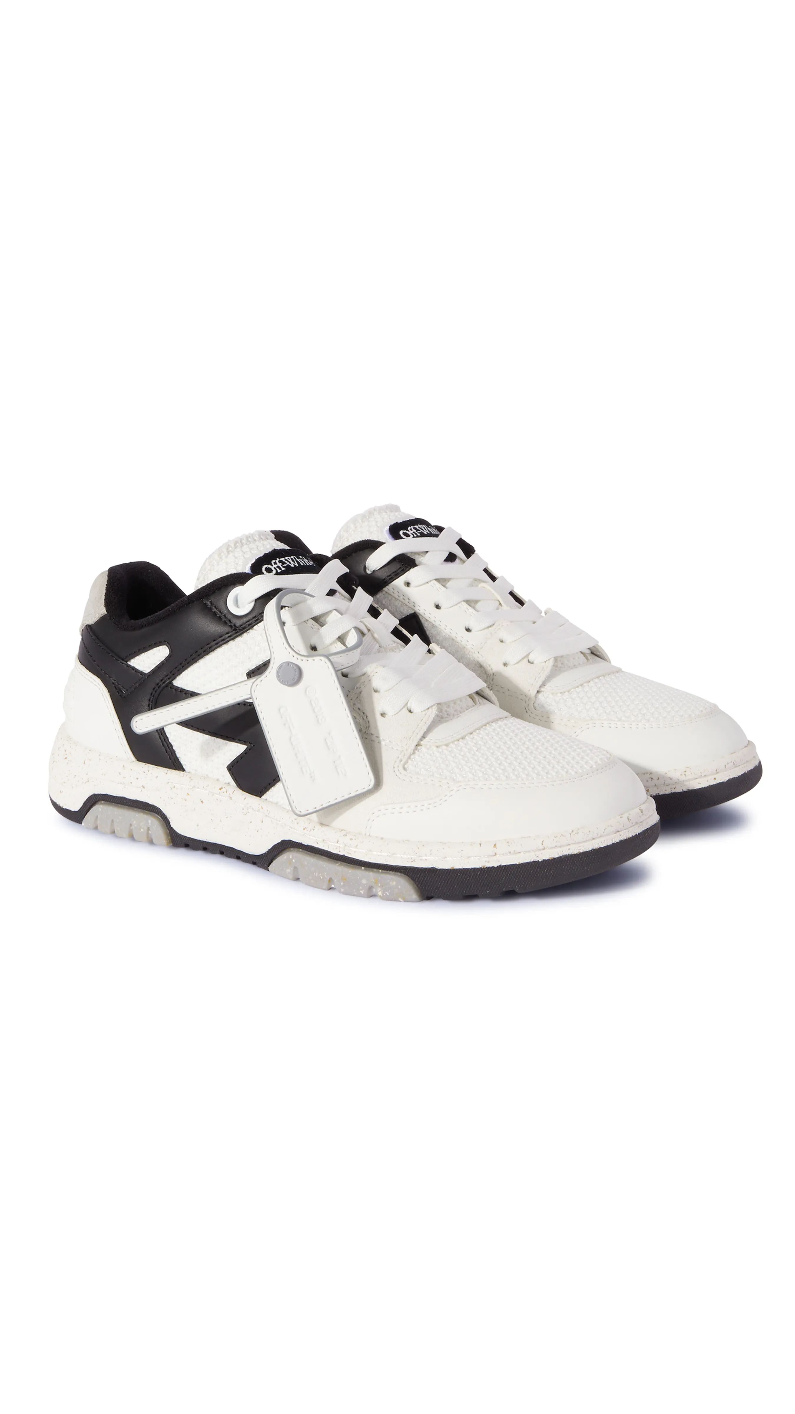 Slim Out Of Office Sneakers - White/Black