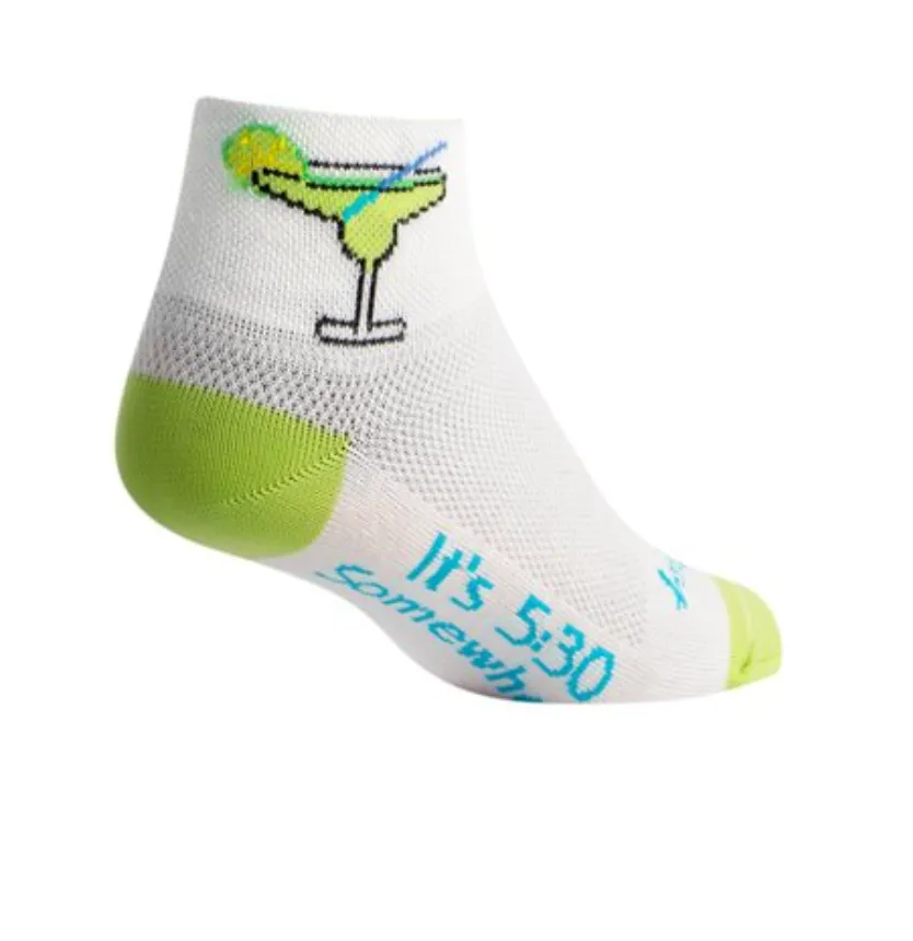 SockGuy MARGARITA Classic Sock - Size S/M Made in the USA