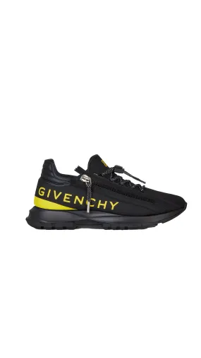 Spectre Runner Sneakers In Synthetic Fiber With Zip - Black\Yellow