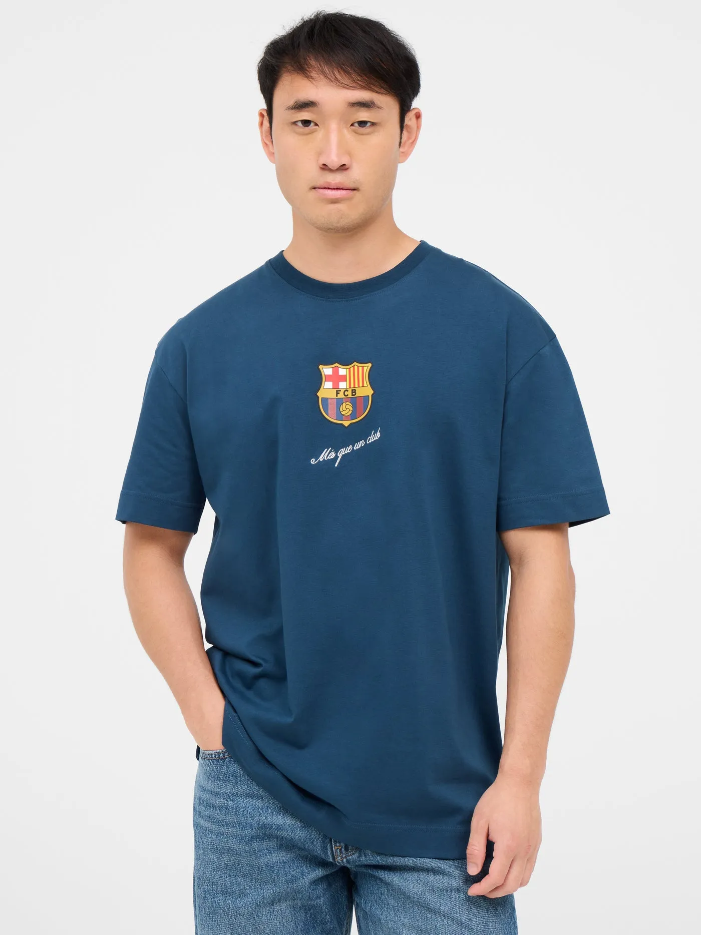 T-Shirt navy Bara crest