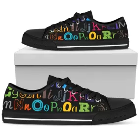 Teacher Low Top Shoes Black