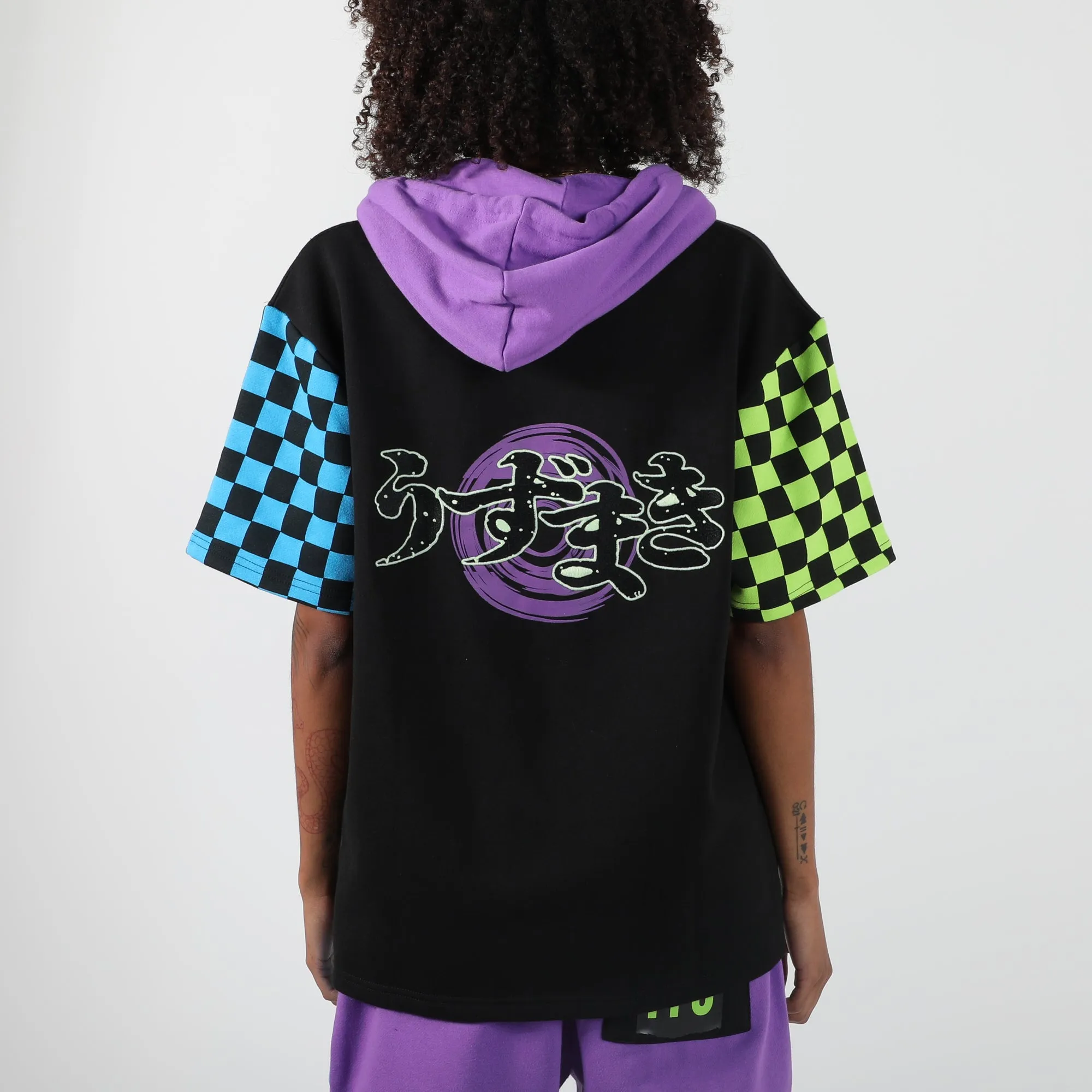 Uzumaki Glow In The Dark Short Sleeve Hoodie