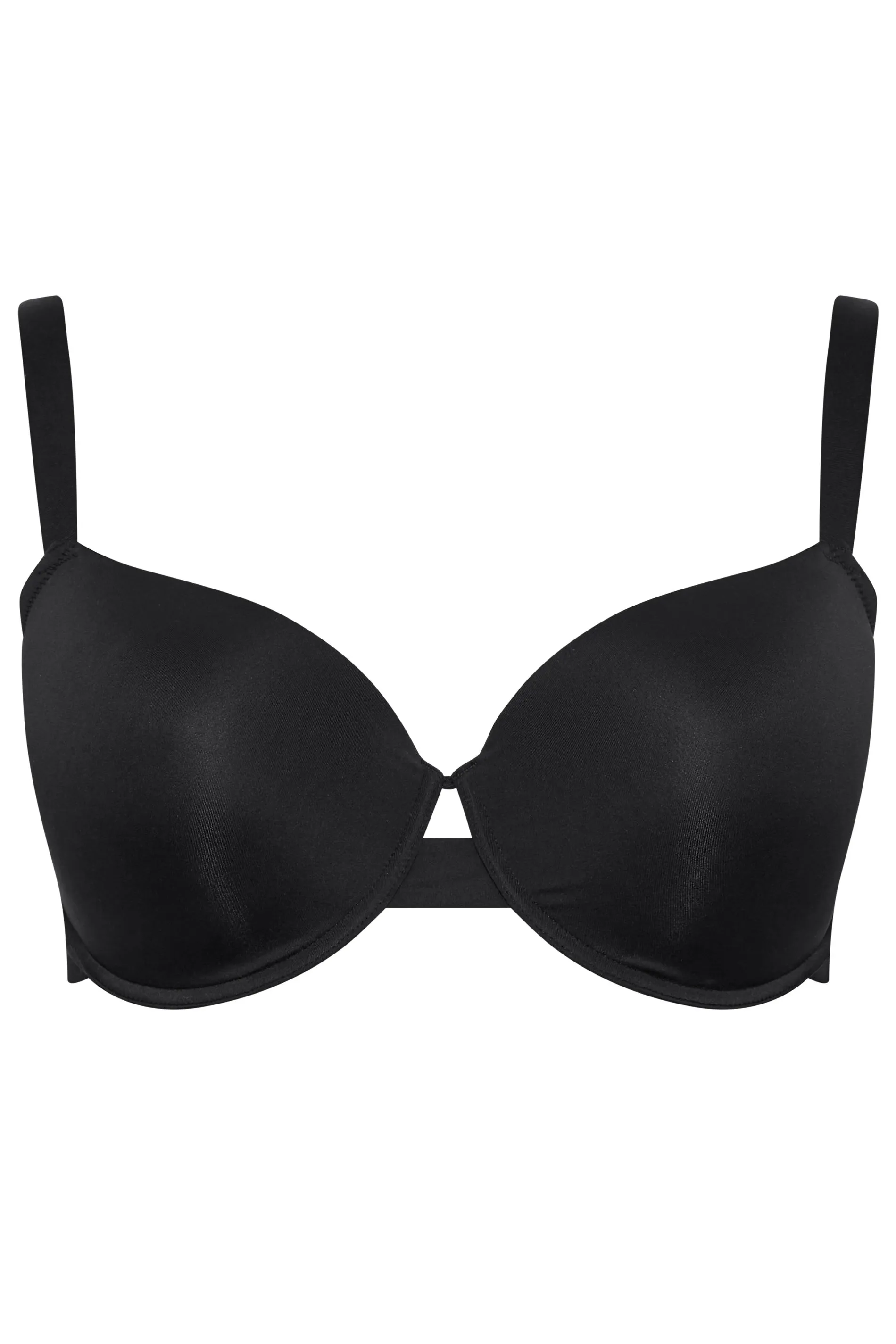 YOURS Curve Black Padded T-Shirt Bra