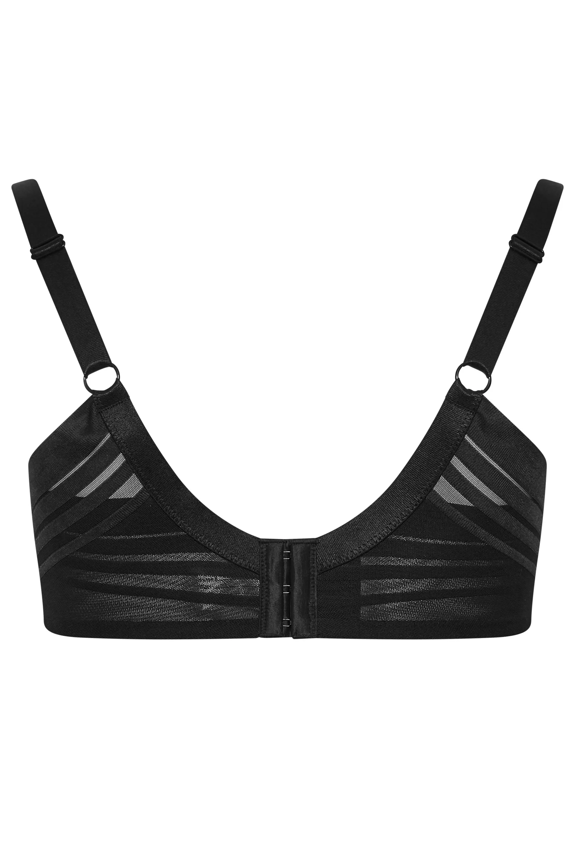 YOURS Curve Black Padded T-Shirt Bra