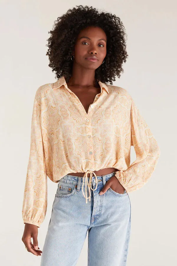 Z Supply Becca Medallion Blouse