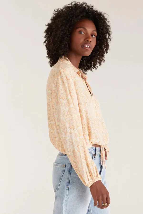 Z Supply Becca Medallion Blouse